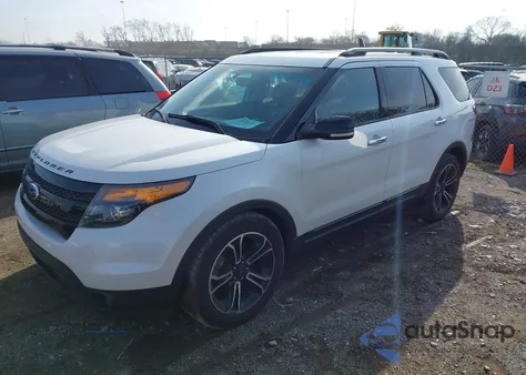 2013 Ford Explorer Sport из США, поврежденный, VIN 1FM5K8GTXDGC28322